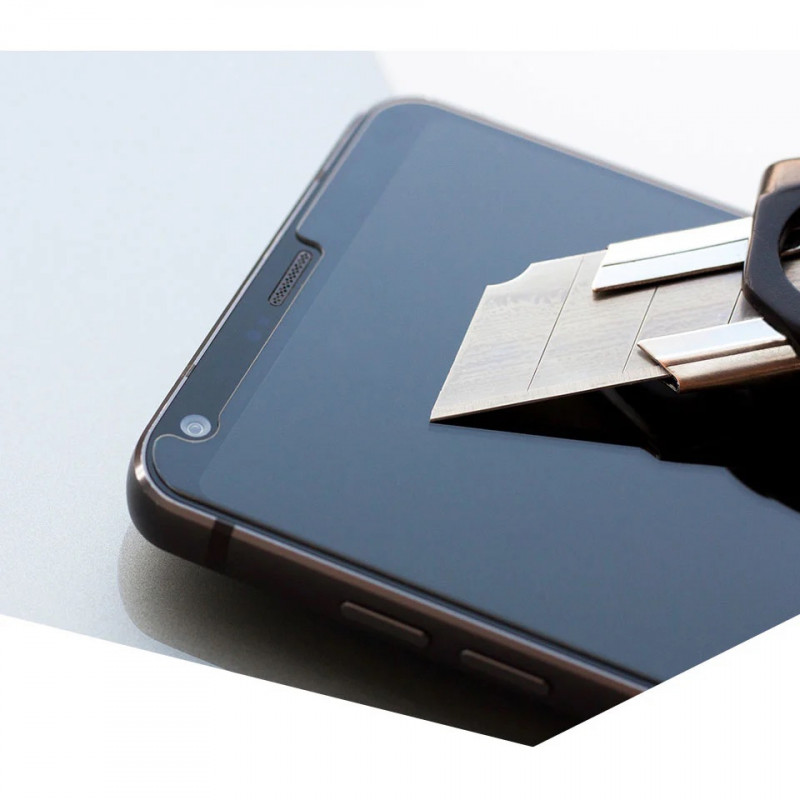 Cristal templado 3MK HardGlass para Motorola Moto G52, negro