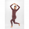 Conjunto de ropa interior térmica de mujer Viking Meriboo Lady Set Merino, rosa, M