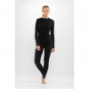 Conjunto de ropa interior térmica de mujer Viking Meriboo Lady Set Merino, negro, M