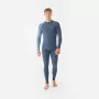 Conjunto de ropa interior térmica de merino para hombre Viking Meriboo Man Set, azul marino, M