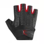 Guantes de ciclismo Rockbros S169BR con inserciones de gel, talla L, negro y rojo