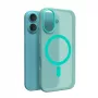 Funda de silicona MagSafe Puro Daylight para iPhone 16, verde