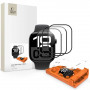 Tech-Protect Easy Set Flex+ Vidrio híbrido para Apple Watch 10 / 11 46 mm (3 uds.), Negro