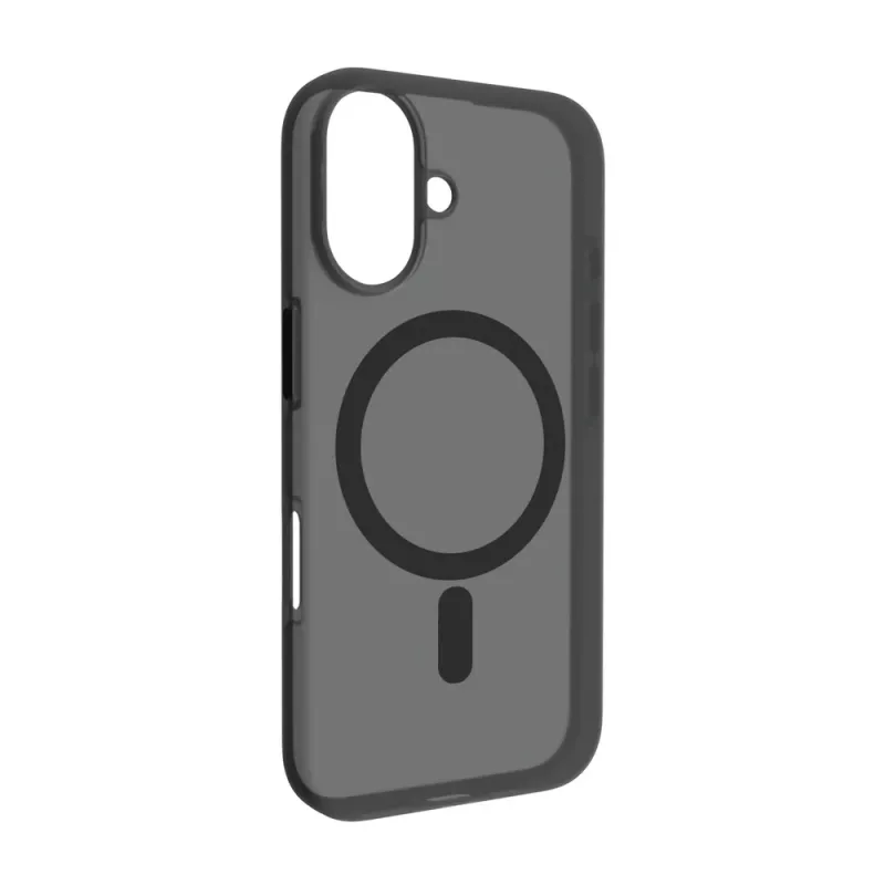 Funda de silicona MagSafe Puro Daylight para iPhone 16 Plus, negra