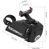 Bolsa de sillín para bicicleta Rockbros C28, negra