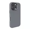 Funda de silicona MagSafe Puro Icon Mag Pro para iPhone 16 Pro Max, gris oscuro
