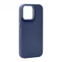 Funda de silicona MagSafe Puro Icon Mag Pro para Apple iPhone 15 Pro Max, azul oscuro