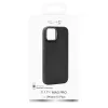 Funda de silicona MagSafe Puro Icon Mag Pro con botones metálicos para Apple iPhone 15 Plus, negra