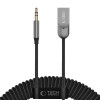 Adaptador de audio Tech-Protect Ultraboost AU04 Bluetooth 6.0 con AUX 3,5 mm, gris