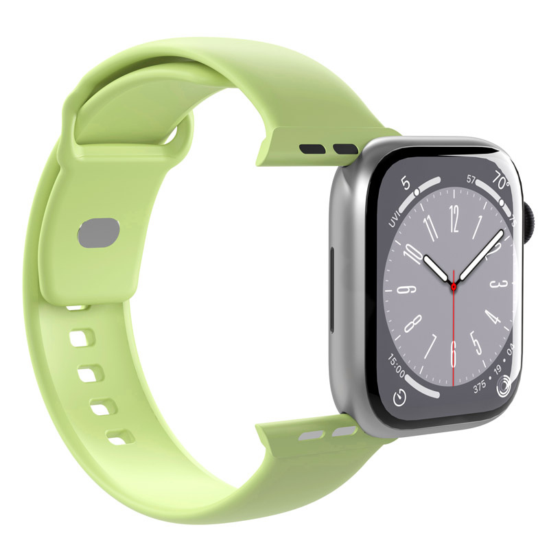 Correa Puro ICON para Apple Watch 40/41/42 mm, S/M y M/L, verde matcha