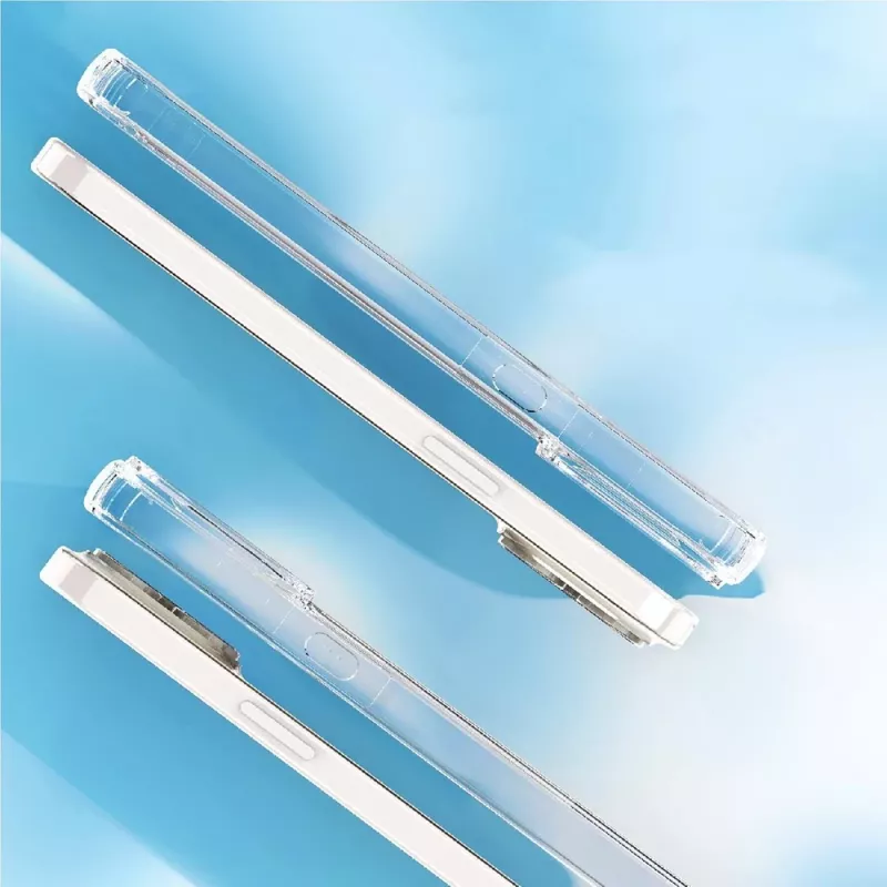 Funda Hurtel Clear Corner Case MagSafe para iPhone 16 Plus, transparente