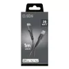 SBS Cable USB-C a Lightning TECABLELIGTC1K, 1 m, Negro