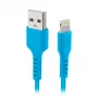 SBS TECABLEUSBIP589A Cable USB-A a Lightning, 1 m, Azul