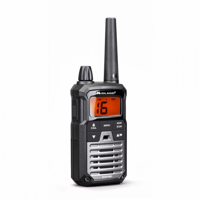 Walkie talkie Midland XT70 Pro Duo, negro