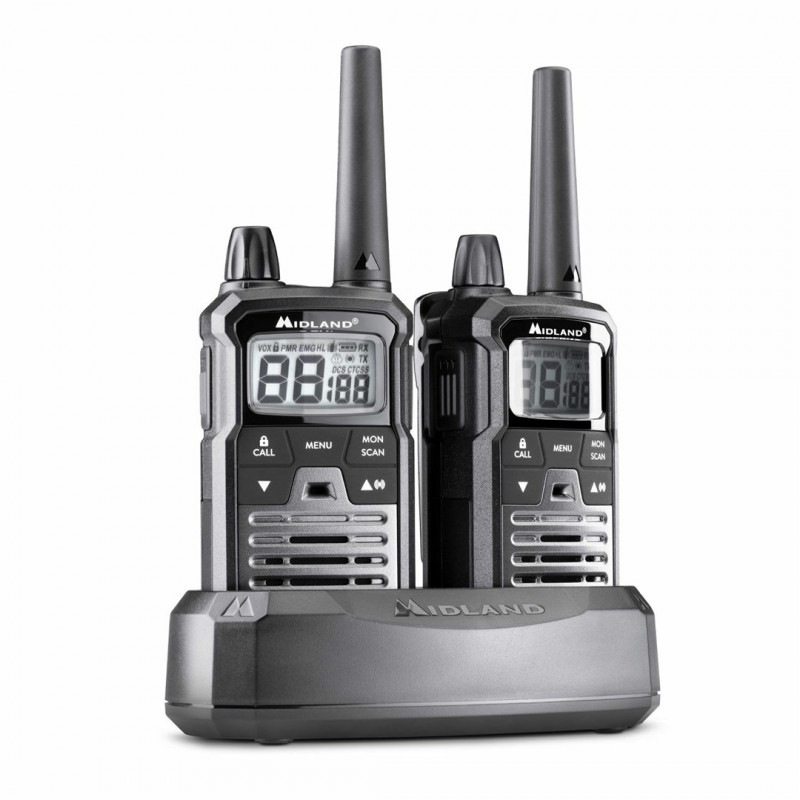 Walkie talkie Midland XT70 Pro Duo, negro
