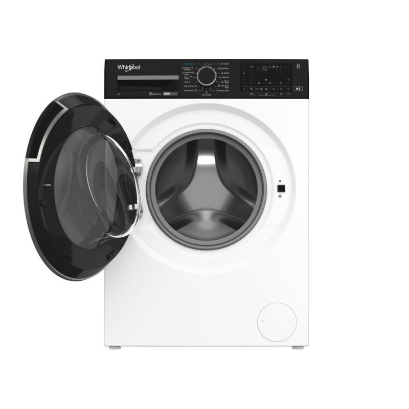 Lavadora de carga frontal Whirlpool WPM 87W ADS EE, 8 kg, 1400 RPM, blanca