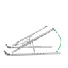 Soporte universal para portátil Tech-Protect Alustand, gris oscuro