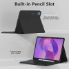 Funda con teclado Tech-Protect SmartCase Pen + Keyboard para Lenovo Idea Tab Plus 12.1 (TB-361), negra