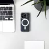 Funda transparente con esquinas reforzadas compatible con MagSafe Hurtel para iPhone Air, transparente