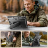 Funda para tablet Tech-Protect Kevlar Pro para Samsung Galaxy Tab S9 11.0 / S10 FE / S10 Lite 10.9 (X710 / X716B / X520 / X526 / X400 / X406B), negra