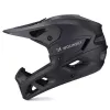 Casco de bicicleta integral Wozinsky con visera desmontable, 60-62 cm, negro