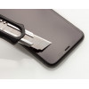 Protector de pantalla de vidrio templado 3MK HardGlass Max para Apple iPhone 14 Pro Max, 3MK3930, negro