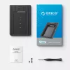 Adaptador de unidad Orico D2SS-6G de 2.5" a 3.5", SATA III, negro