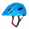 Casco infantil integral para bicicleta Wozinsky con luz trasera USB, talla S (52-56 cm), azul