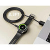 Cable de carga magnético Tech-Protect MC03 UltraBoost USB-A 100 cm para Samsung Galaxy Watch, negro