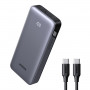 Batería externa UGREEN PB532 20000mAh 30W carga rápida bidireccional, 2x USB-C, USB-A, gris