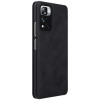 [CR] Funda Nillkin Qin para Xiaomi Mi 11i HyperCharge / Redmi Note 11 Pro (China), negra (devolución de cliente)