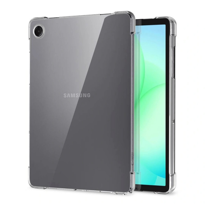 Funda para tablet Tech-Protect FlexAir para Samsung Galaxy Tab A9+ / A11+ 11.0 (X210 / X215 / X216 / X230 / X235 / X236), transparente