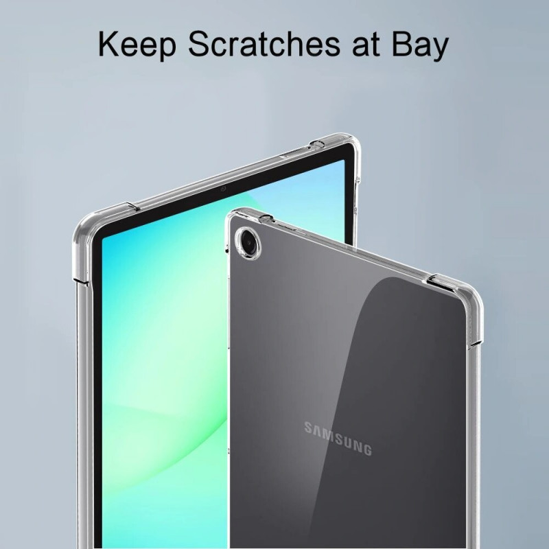 Funda para tablet Tech-Protect FlexAir para Samsung Galaxy Tab A9 / A11 8.7 (X110 / X115 / X133 / X135), transparente