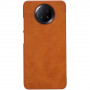 [CR] Funda Nillkin Qin para Xiaomi Redmi Note 9T 5G, marrón (devolución de cliente)