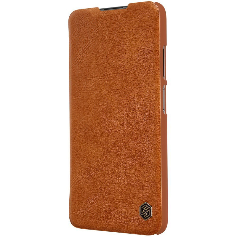 [CR] Funda Nillkin Qin para Xiaomi Redmi Note 9T 5G, marrón (devolución de cliente)
