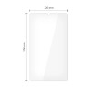 Tech-Protect Glass Fit+ Vidrio Templado para Samsung Galaxy Tab A9 / A11 8.7 (X110 / X115 / X133 / X135), Transparente (2 uds)