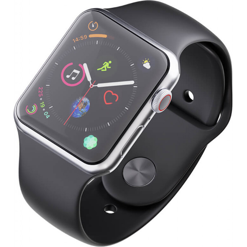 Protector de pantalla de cristal híbrido para smartwatch 3MK FlexibleGlass Watch Protection Garmin Tactix 7 (3 uds.)