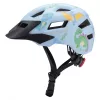 Casco de bicicleta MTB infantil Wozinsky con visera desmontable, talla XS (48-52 cm), azul claro