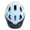 Casco de bicicleta MTB infantil Wozinsky con visera desmontable, talla XS (48-52 cm), azul claro