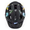Casco de bicicleta MTB infantil Wozinsky con visera desmontable, talla XS (48-52 cm), negro