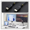 Cable HDMI 2.1 Ultra High Speed StarTech.com HDMI21-CBL-SLIM-1M, 1 m, negro