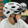 Casco de bicicleta juvenil Rockbros LK-67 con visera desmontable, 54-58 cm, blanco
