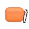 Funda Tech-Protect Silicone Hook para Apple AirPods Pro 3, naranja cósmico