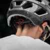 Casco de bicicleta juvenil Rockbros LK-67 con visera desmontable 54–58 cm, gris