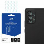 Protector de lente de cámara de vidrio híbrido 3MK Lens Protection para Samsung Galaxy A53 5G (4 uds.)
