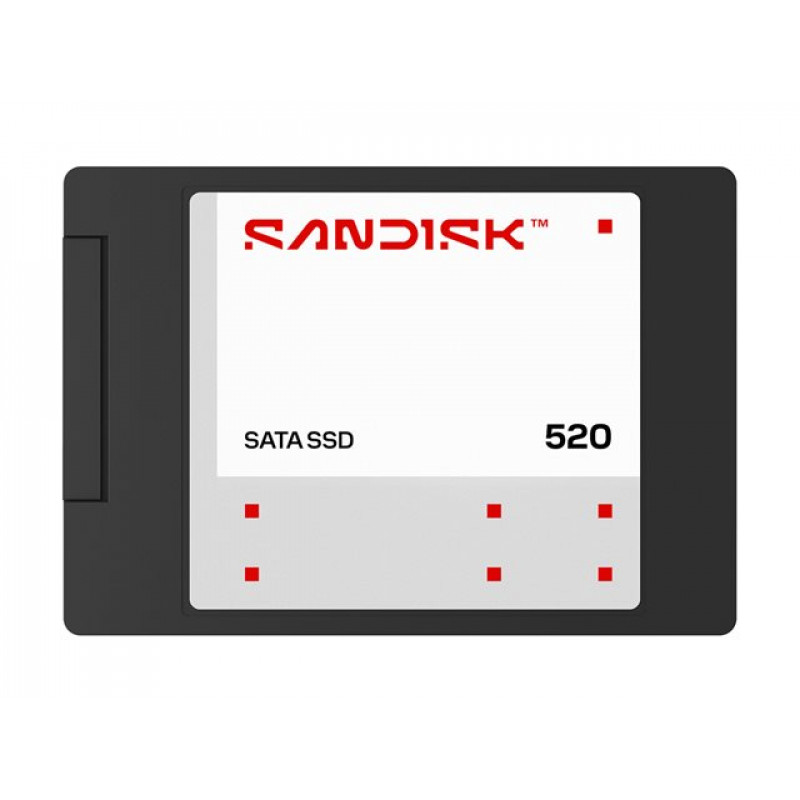 SanDisk 520 SSD 500 GB, 2.5", SATA III, interno