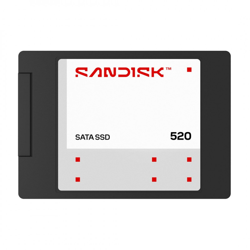 SanDisk 520 SSD 500 GB, 2.5", SATA III, interno