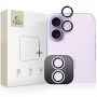 Fundas para lentes de cámara Tech-Protect Camring Fit+ para Apple iPhone 16 / 16 Plus / 17, lavanda