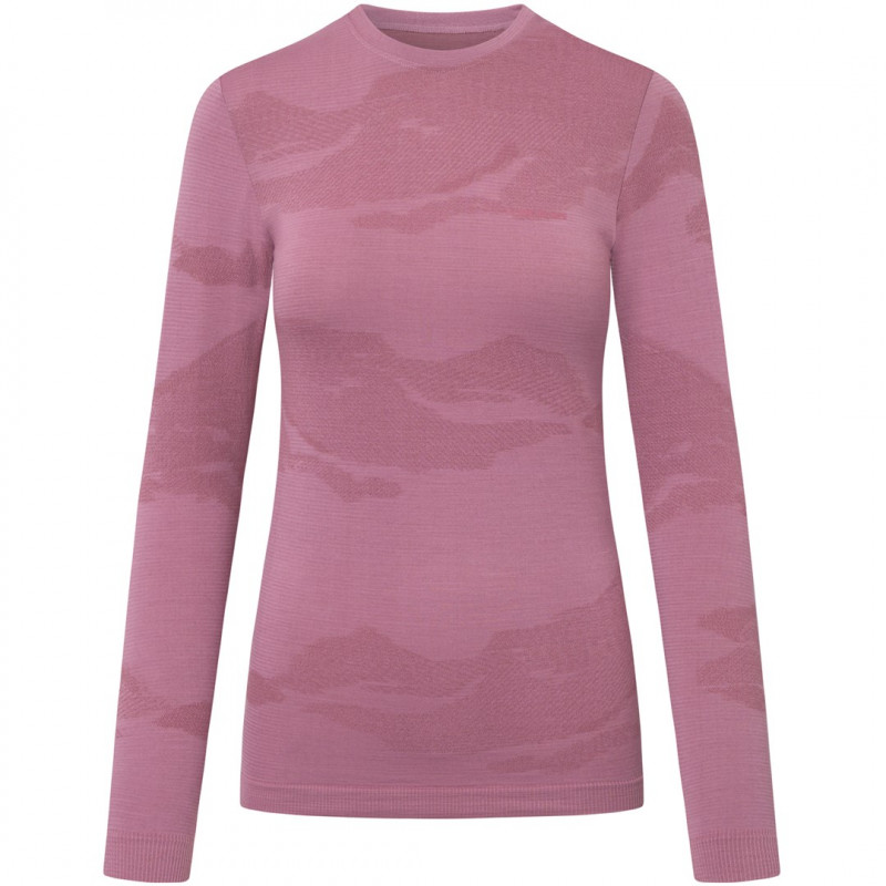 Conjunto de ropa interior de mujer Viking Gasher Lady Set Merino, rosa, M