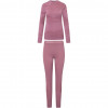 Viking Gasher Lady Set Merino Ropa interior para mujer, rosa, S